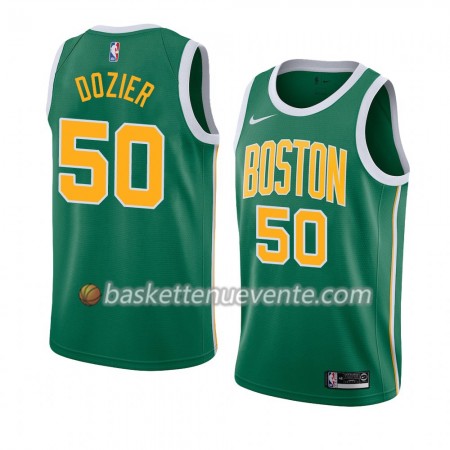 Maillot Basket Boston Celtics P.J. Dozier 50 2018-19 Nike Vert Swingman - Homme